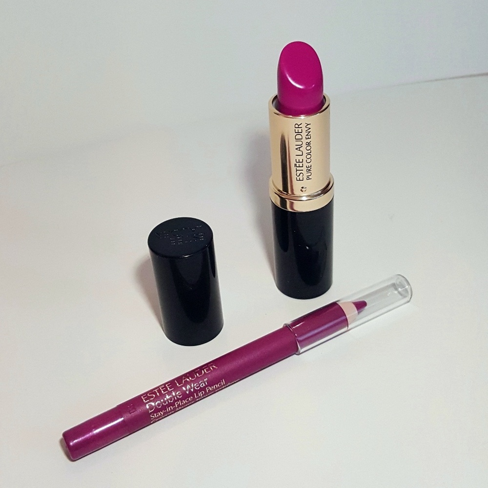 New Estēe Lauder Lipstick & Lip Pencil